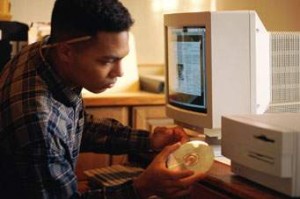 Man Working at the Computer